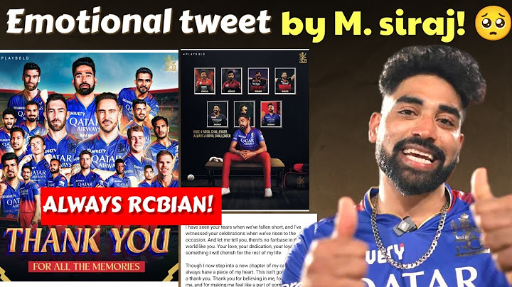 Ipl Auction: Mohammad siraj in GT | RCB no use RTM for siraj | Emotional tweet by M. siraj🥺