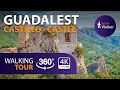 GUADALEST Castel, España 360º 4k Walking Tour