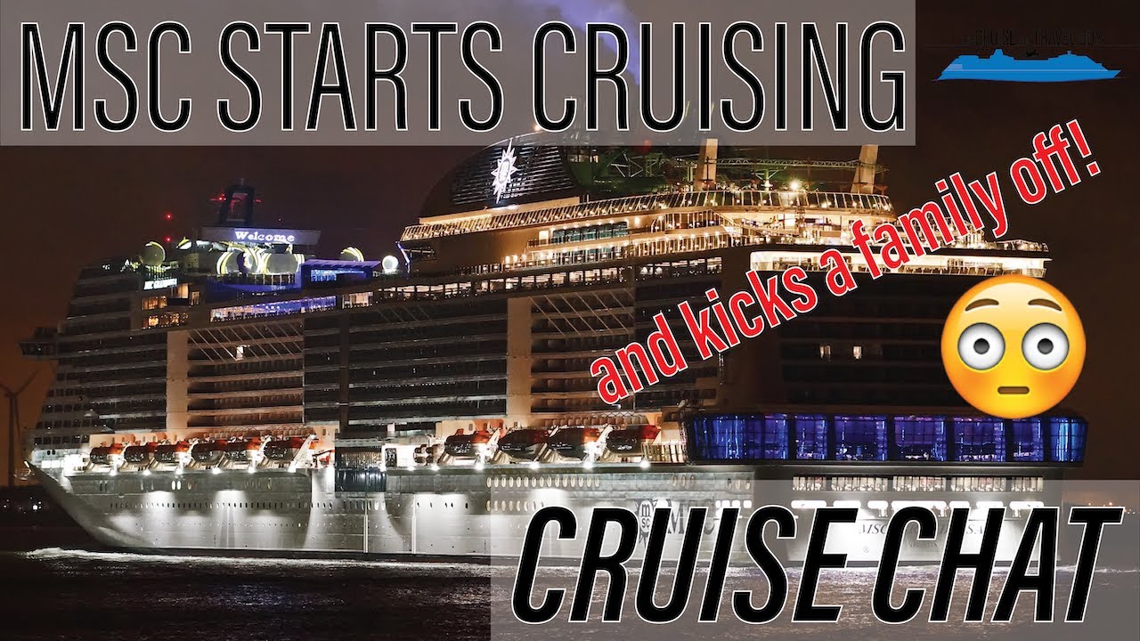 MSC Grandiosa Sets Sail | PLUS a Family Kicked Off the First Cruise!