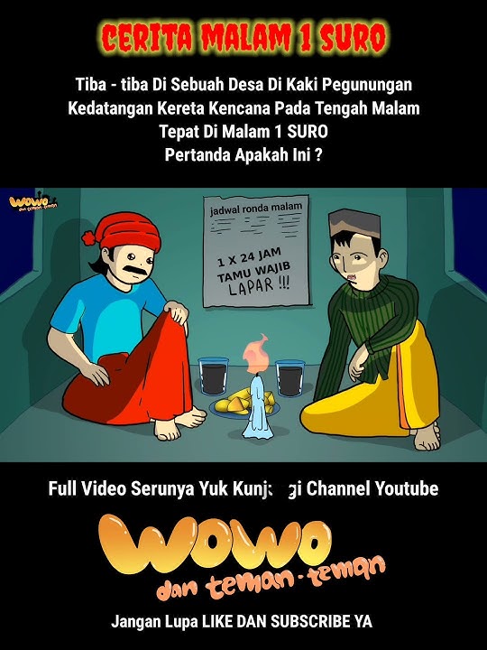 Kereta Kencana Di MALAM 1 SURO #trendingshorts #kartunhantulucu #kartunhantu #animasi #viral #Shorts