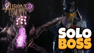 Throne and Liberty | Cursed Wasteland Solo Boss Fight | Dagger/Sword & Shield POV