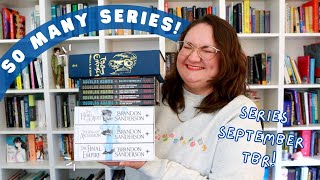 Imagine actually finishing the series you start / Series September TBR #seriesseptember