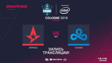 Astralis vs Cloud9 - ESL One Cologne 2018 - map1 - de_mirage [GodMint, SleepSomeWhile]
