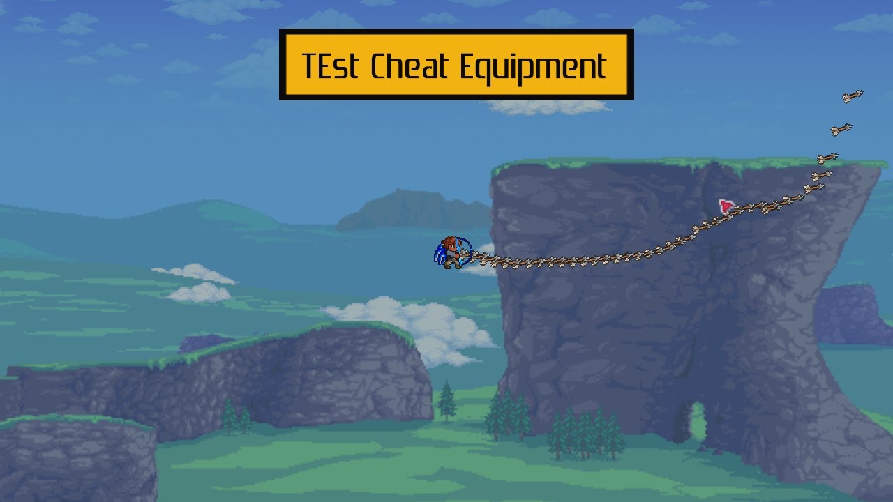 TEst Cheat Equipment Cheat mod for TERRARIA - YouTube