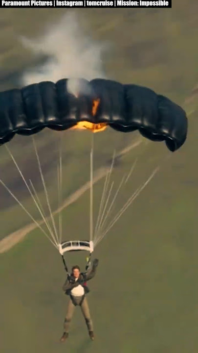 Tom Cruise Sets Parachute on Fire 16 Times?🔥 Mission: Impossible