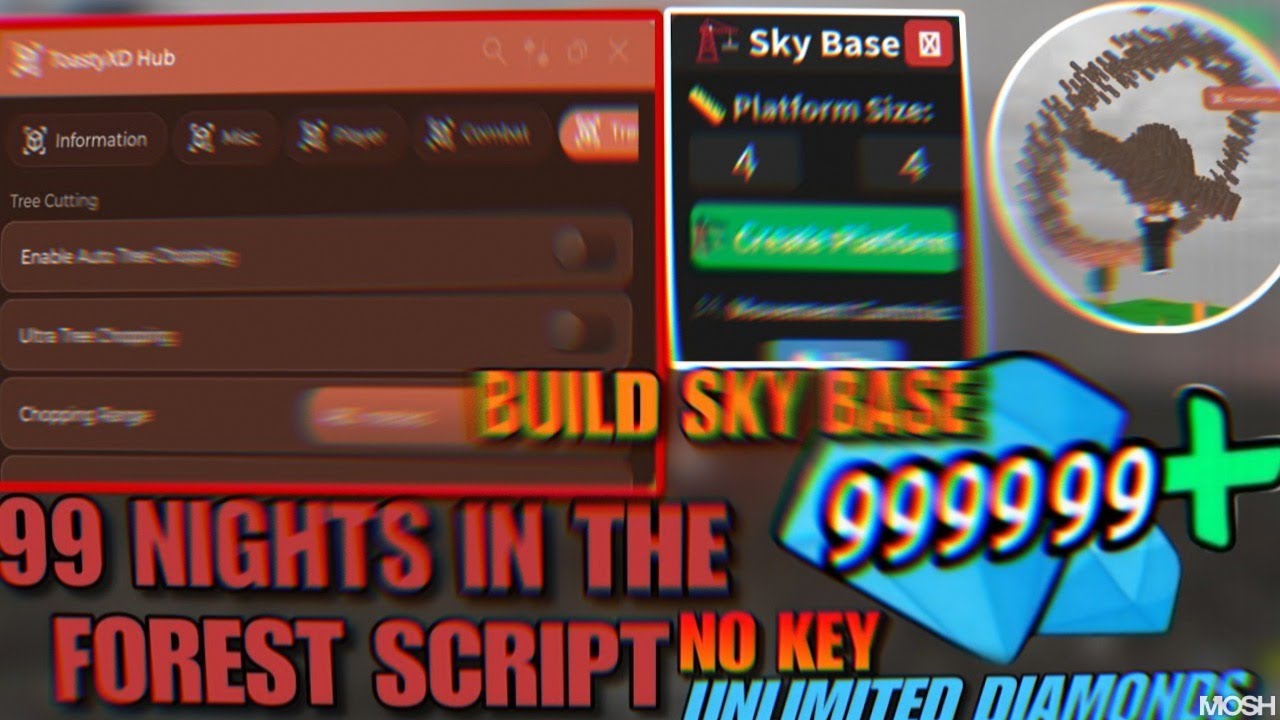 [NEW UPDATE] Best 99 Nights in the Forest Script ToastyXD Hub *No Key ...