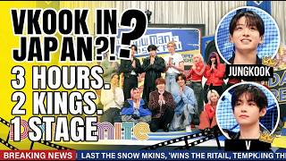 Jungkook & V  on Japanese TV With Snow Man — ARMY Is NOT Ready For This!