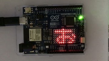 Arduino Uno R4 Wifi：マトリクスLED　アニメーション