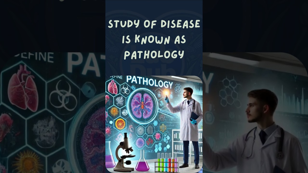 What is pathology? 🦠