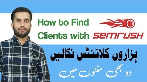 How to Find GBOB Clients with SEMrush Paid Tool
