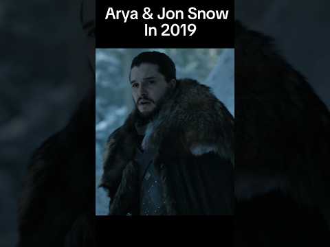 Arya & Jon Snow In Season 2011, 2019 #gameofthrones #gameofthronesseason1 #gameofthronescharacter