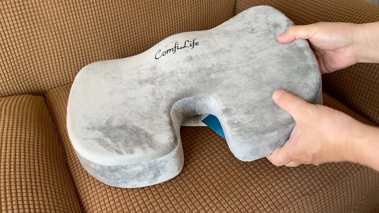 ComfiLife Gel Enhanced Seat Cushion - Non Slip Orthopedic Gel