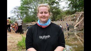 Sand dam expedition volunteer - Katie
