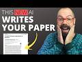 AI Tool Drafts Research Papers in Minutes ✍️