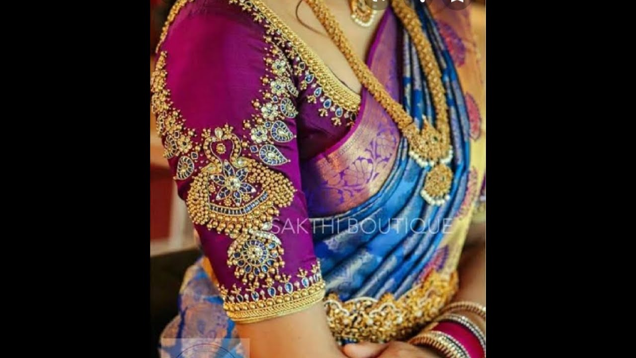 Pattu saree blouse designs 2019 latest images 2017