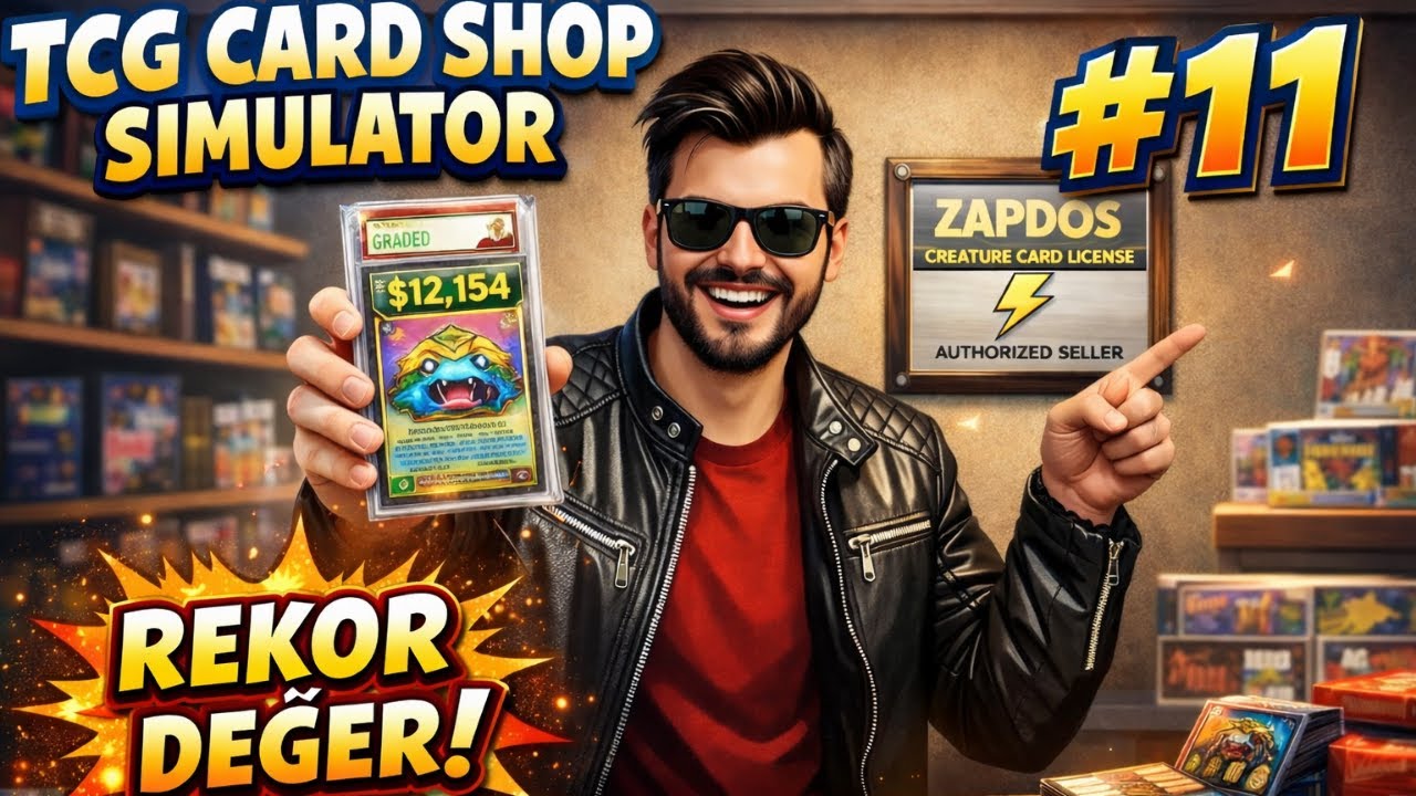 ⚡JOLTEON LİSANSI ALDIK! | Gradingden Gelen Efsane Kartlar l TCG Card Shop Simulator POKEMON MODU #11