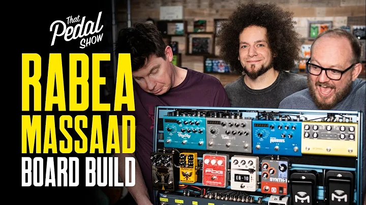 Rabea Massaad New Pedalboard Build  That Pedal Show