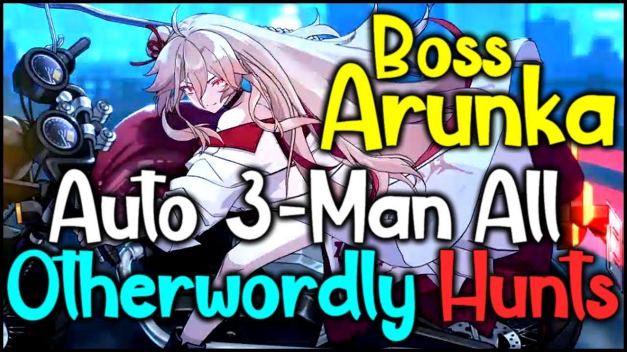 Boss Arunka 3-Man Auto All Otherworldly Hunts
