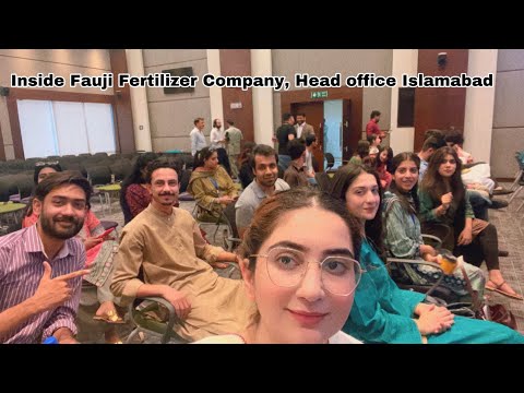 Fauji Fertilizer Company Head office Islamabad Tour | Educational Trip