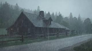 Rain Sounds at Night for Insomnia Relief and Deep Sleep | Soft Peaceful Nature Ambience for Relax
