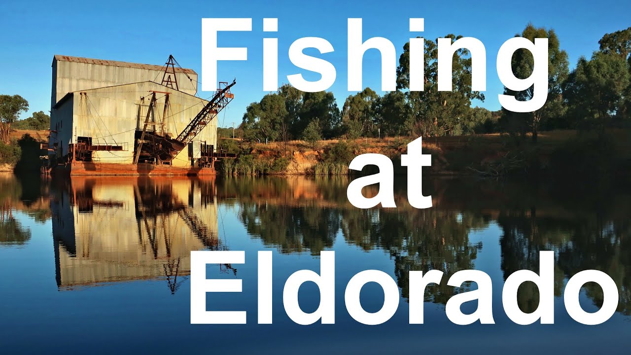 Fishing at Eldorado dredge hole YouTube