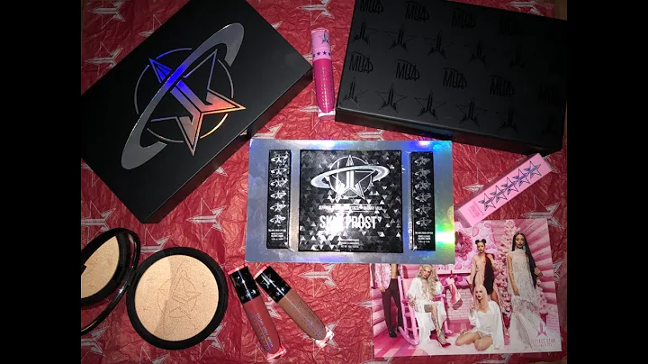 ASMR Binaural - Unboxing Jeffree Star Cosmetics X Manny MUA bundle!