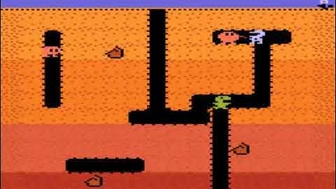 Atari 5200 ~ Dig Dug Namco   Atari