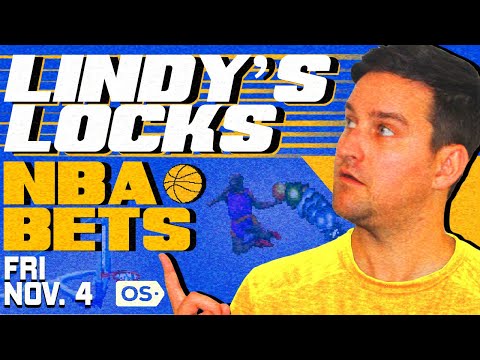 NBA Picks for EVERY Game Friday 11/4 | Best NBA Bets & Predictions | Lindy's Leans Likes & Locks