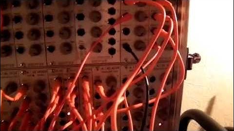 First sequence with my Doepfer Basic System