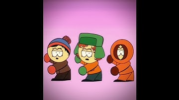 Kyle, Kenny, Stan are dancing!! #shorts #southpark #capcut