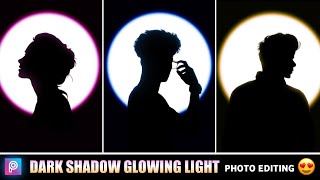 Picsart Dark Shadow Glowing Effect Photo Editing Tutorial || Dark Shadow Photo Editing in Picsart screenshot 3