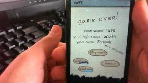 Doodle Jump Cheats/Codes Ipod touch/ iphone app