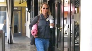 Helen Hunt Heads To Yoga Amid News Of 'Twister' Co-Star Bill Paxton's Death
