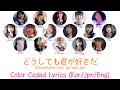 AKB48 - どうしても君が好きだ Color Coded Lyrics パート分け [日本語字幕]