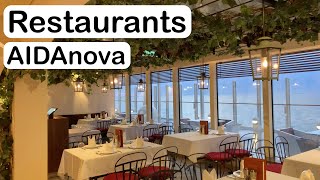 AIDAnova Restaurants 🛳️ - alle Möglichkeiten zum Essen im Detail