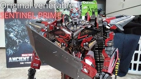 Transformers 3rd party | Original venerable : SENTINEL PRIME  transformation | Stop motion