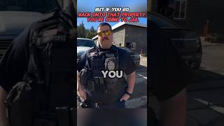 Cop Threatens Arrest, Gets Immediate Legal Reality Check