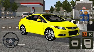 Honda Civic SI Car Mod In Bus Simulator Indonesia - Bussid Car Mod - Car game andriod - Car games screenshot 4
