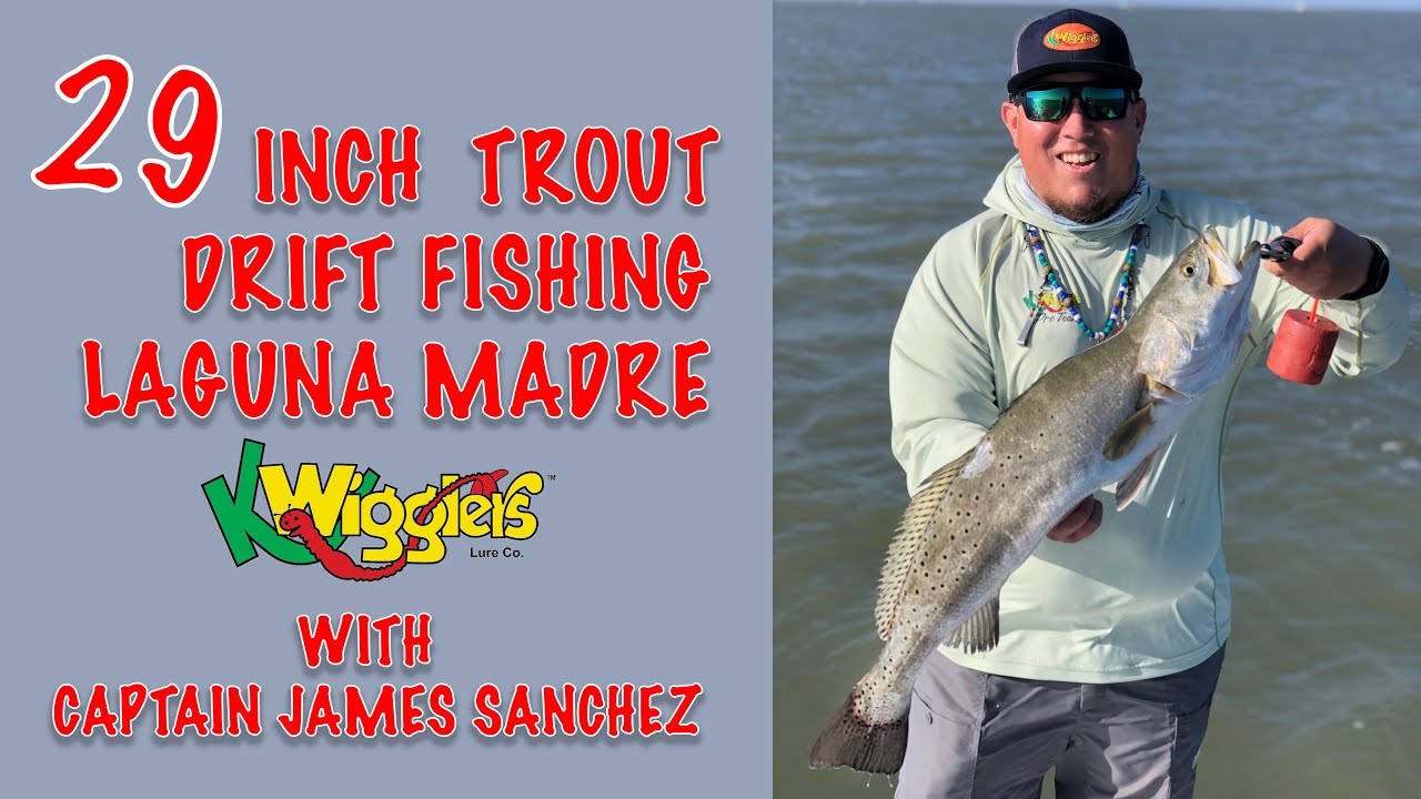 29 Inch Winter Time Trout Caught Drift Fishing The Laguna Madre YouTube