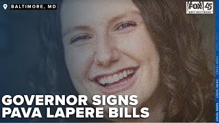 &#39;She was my friend,&#39; Governor signs pair of Pava LaPere bills into law