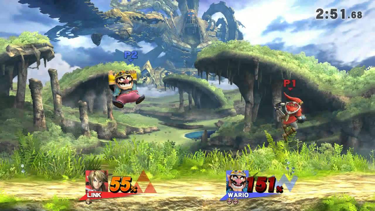 Nimious (Link) Vs. Wario SSB4 For Glory 63 super smash bros. characters