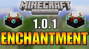 Minecraft (Xbox 360) 1.0.1 Enchantment System