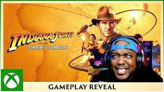 This Looks INCREDIBLE! Indiana Jones And The Great Circle GAMEPLAY REVEAL REACTION