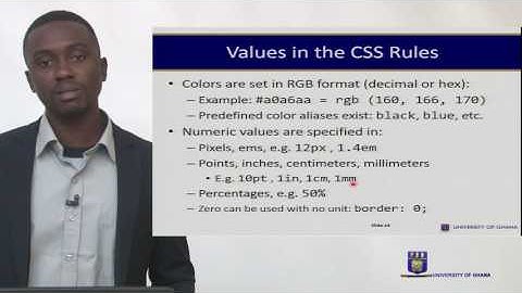 CSIT 208: Multimedia and Web Design - SESSION 10 - Introduction to CSS and JavaScript