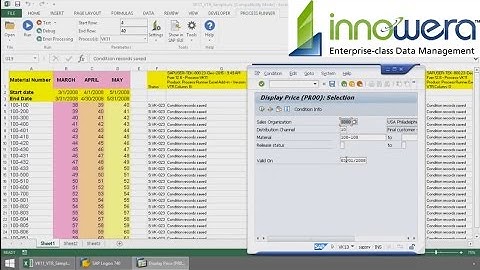 VK11 - Create Comparative Pricing Conditions From Excel