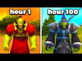 I spent 100 hours in season of discovery world of warcraft