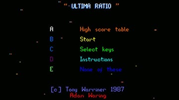 [Amstrad CPC] Ultima Ratio
