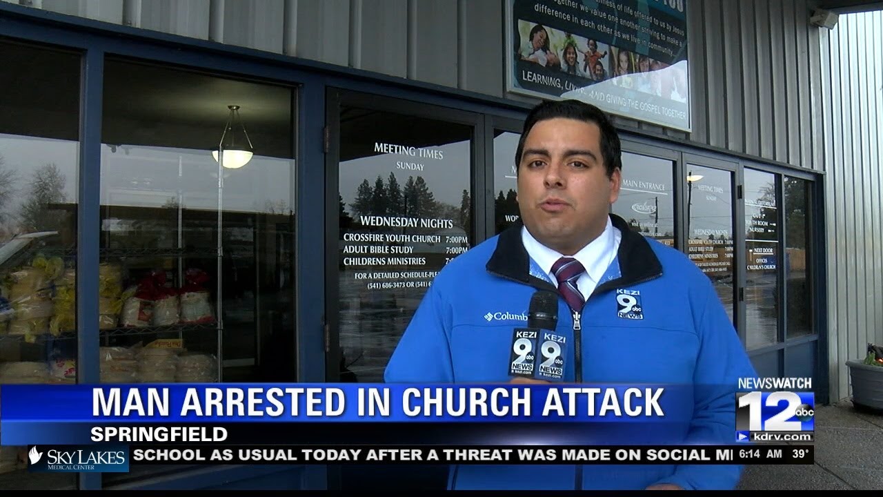 Man arrested in Springfield church attack - YouTube