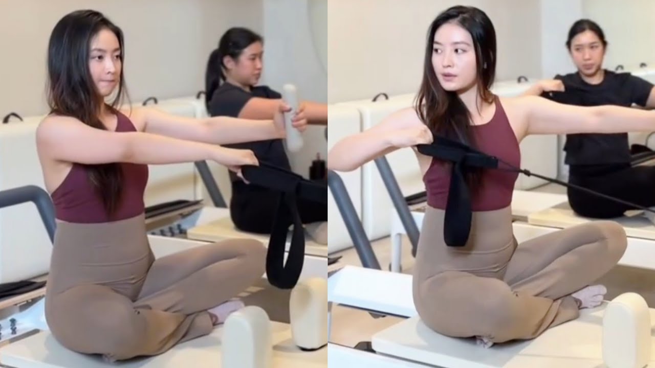 Natasha wilona olahraga rame rame