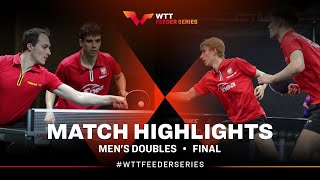 Dyjas/Nuytinck vs Kubik/Redzimski | MD Final | WTT Feeder Düsseldorf 2024